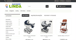 Desktop Screenshot of linda-kociky.sk